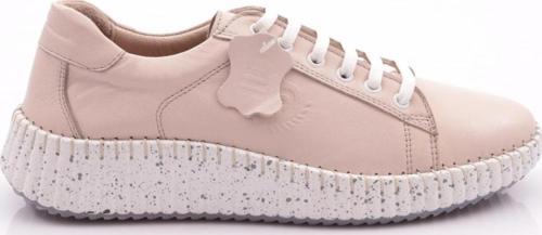 Kadın Bağcıklı Sneaker Ayakkabı Bej 266102623