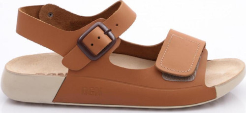 Kadın Çift Bantlı Sandalet Taba 26392623
