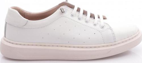 P64 Kadin Bağcikli Düz Taban Sneaker Ayakkabi