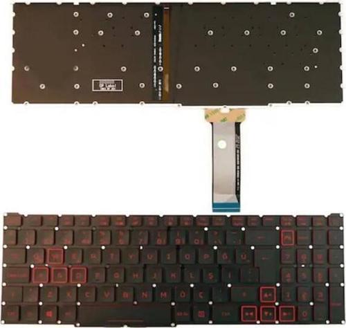 Acer Aspire N17C1  Uyumlu Notebook Klavyesi - Siyah - TR - Backlit