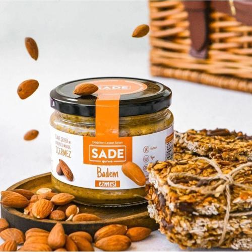 % 100 Badem Ezmesi Sade 280G