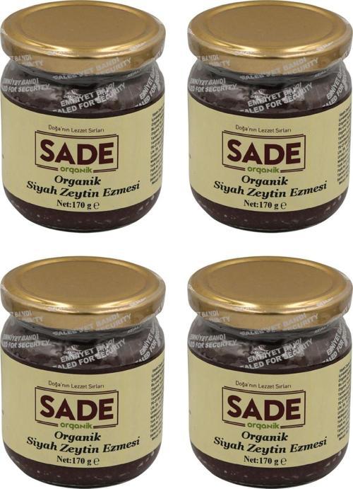 Siyah Zeytin Ezmesi 170 Gr 4'Lü Paket (4X170Gr)
