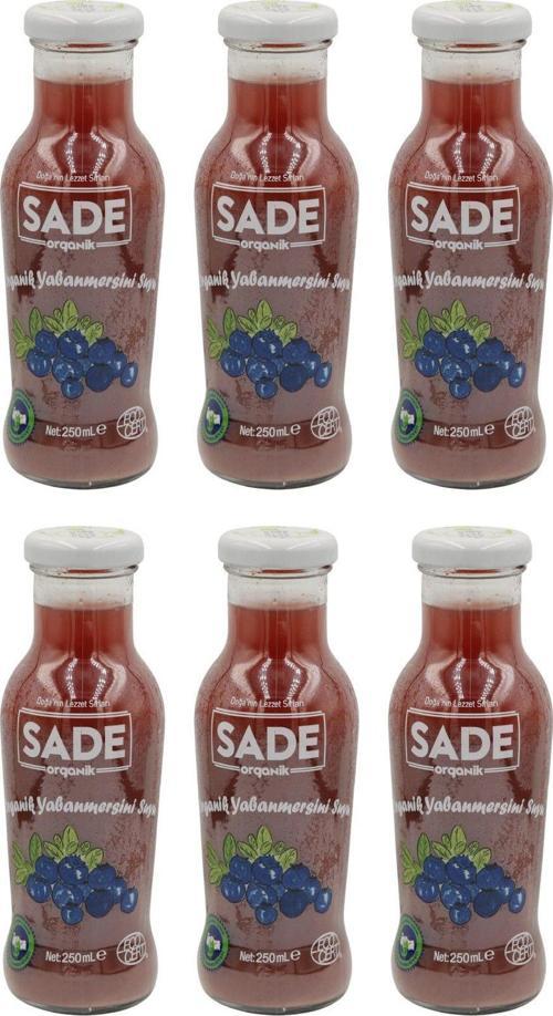 Yaban Mersini Suyu 250Ml 6'Lı