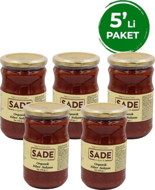Biber Salçası 610 Gr 5'Li Paket