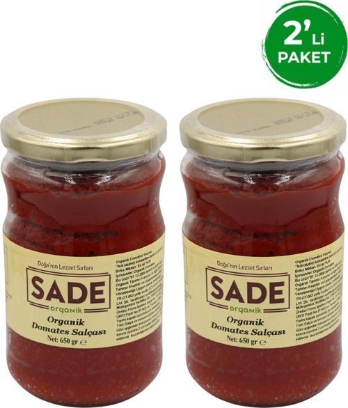 Domates Salçası 650 Gr 2'Li Paket (2X650Gr)