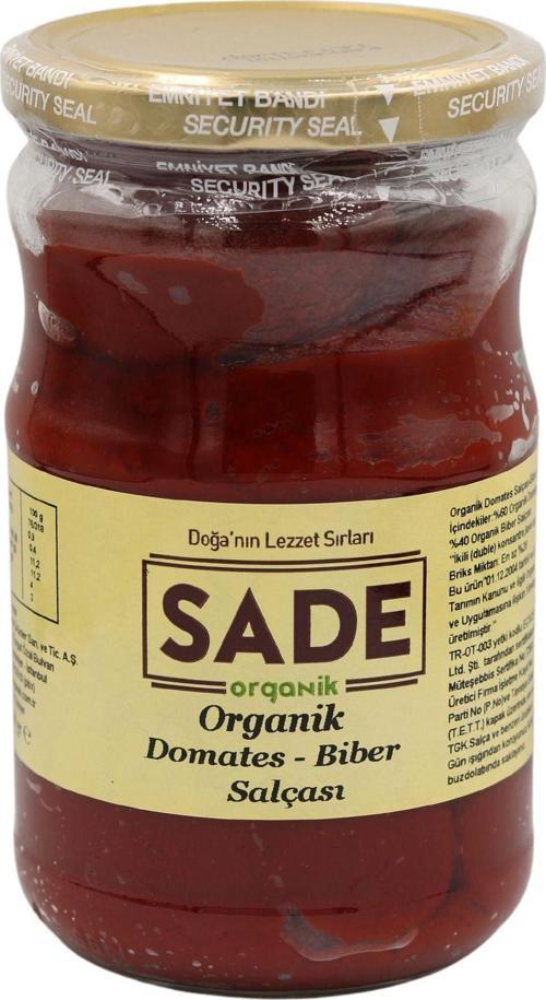 Domates Ve Biber Karışık Salça 650 Gr