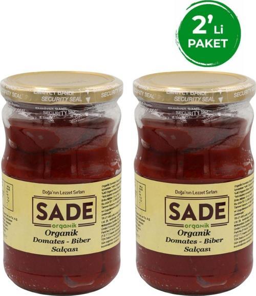 Domates Ve Biber Karışık Salça 650 Gr 2'Li Paket