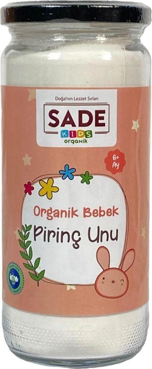 Sade Kids Organik Bebek Pirinç Unu 320 Gr.