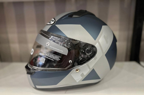 KASK HJC C10 KASK TEZ MC2SF MAT MAVİ/GRİ