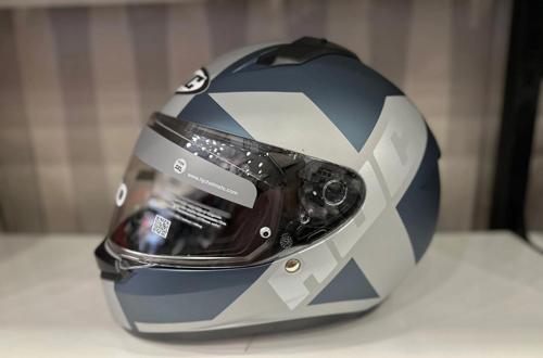 KASK HJC C10 KASK TEZ MC2SF MAT MAVİ/GRİ