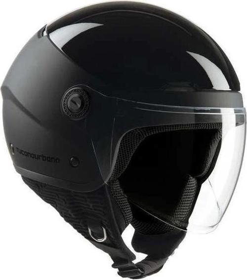 KASK TUCANO URBANO EL POP YARIM MAT SİYAH&SİYAH