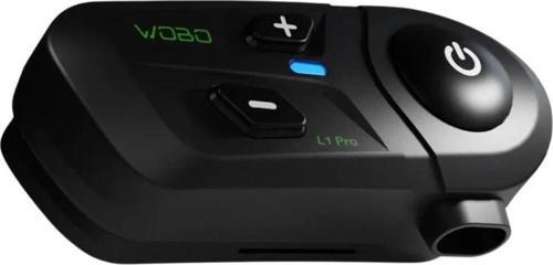 L-1 PRO Tek Kişilik Motosiklet Kask Bluetooth Intercom Kulaklık Seti
