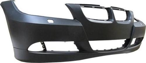 Bmw 3 Serı- E90- 05/09; Ön Tampon Siyah (Astarlı Sensör Deliksiz Far Yıkama Delikli Sis Delikli Tyg)