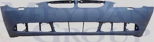 2004-2007 Bmw 5 Serı E60- Ön Tampon (Astarlı Sensör Deliksiz-Sis Delikli-Far Yıkama Delikli)(Tüv)(Ty