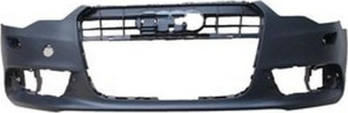 2012-2014 Audi A6 Ön Tampon (Astarlı Sensör Deliksiz-Far Yıkama Delikli-Sis Delikli Tw) (Adet) (Oem