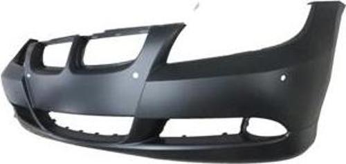 Bmw 3 Serı- E90- 05/09; Ön Tampon Siyah (Sis/Sensör Delikli Far Yıkama Deliksiz) (Tyg) (Oem No: 5111