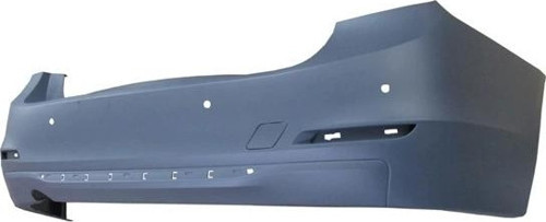 Bmw 3 Serı- F30- 12/14; Arka Tampon Koyu Gri (Sensör Delikli/Nikelaj Çıta Delikli (Luxury)(Tw) (Oem