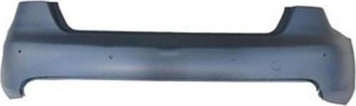 2008-2012 Audi A4 Arka Tampon Koyu Gri (Sensör Delikli-Karlıksız Bfn) (Adet) (Oem No:8K5807303Agru)