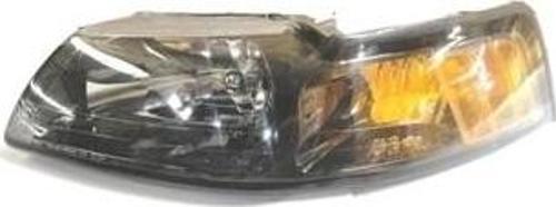 2001-2004 Ford Mustang Far Lambası Sol Manuel (Siyah-Sarı Reflektörlü) (Eagle Eyes) (Adet) (Oem No:3