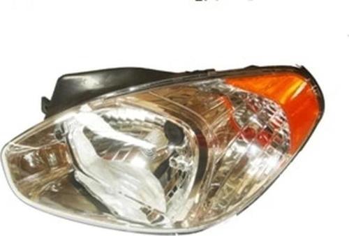 2006-2009 Hyundai Accent Era Far Lambası Sol Elektrikli-Motorsuz (Sarı Sinyalli) (H4) (Ayfar) (Adet)