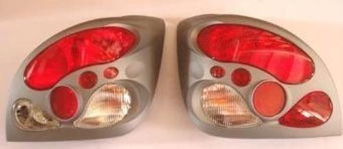 2000-2002 Ford Fiesta Modifiye Stop Lambası Sağ-Sol Set 2 Parça Gri-Kırmızı-Beyaz (Tyc) (Adet)