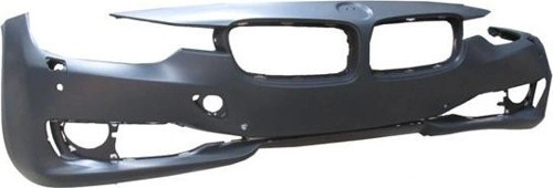 Bmw 3 Serı- F30- 12/14; Ön Tampon Koyu Gri (Sensör/Kamera/Far Yıkama Delikli Tw) (Oem No: 5111729302