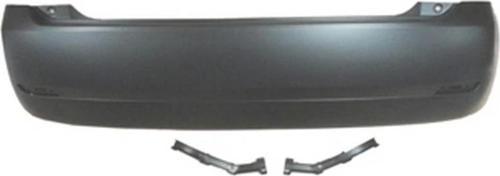 2002-2005 Ford Fiesta Arka Tampon Siyah (Reflektör Delikli Bağlantı Braketleri İle Italya) (Adet) (O