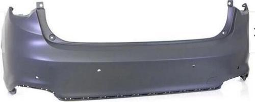 Fıat Egea- Hb- 21/24; Arka Tampon Siyah (Sensör Delikli) (Oem No: 735679532)