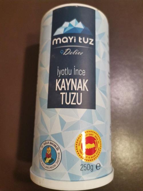 Mayi Delice Doğal İyotlu İnce Kaynak Tuzu 250 Gr