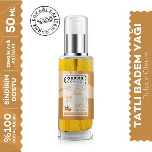 Tatlı Badem Yağı 50 Ml (Soğuk Sıkım)