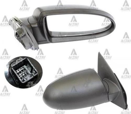 Ayna Dış Dikiz Accent 2006-2011 Era Elektrikli (Mat Siyah) Sağ (1 Adet) (Oem No: 87620-1E100)