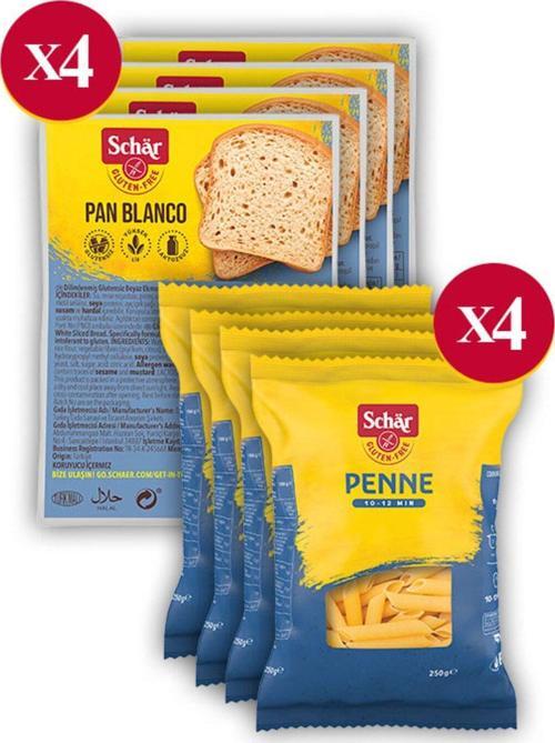 4* Pan Blanco & 4* Penne Makarna Paketi