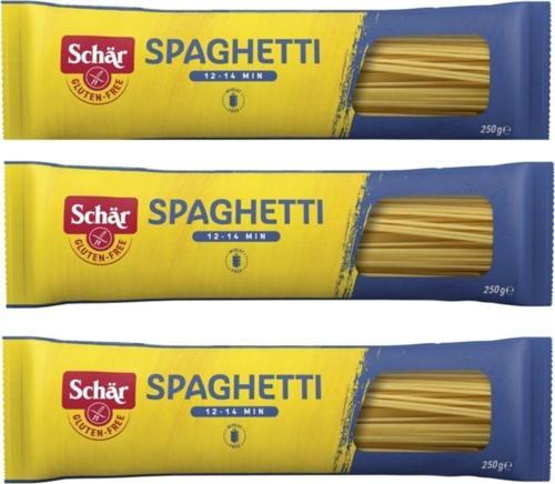 Gluten Free Spaghetti , Glutensiz Spaghetti 250 Gr X 3 Ad