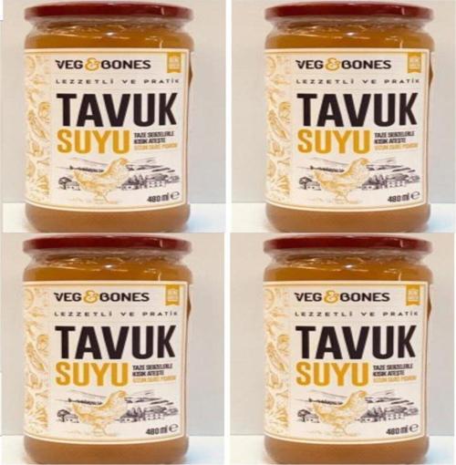 Tavuk Suyu 480 Ml × 4 Adet