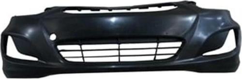 2011-2017 Hyundai Accent Blue Ön Tampon Siyah (Tampon Panjurlu)(Sis Delikli)(Fpı) (Adet) (Oem No:865