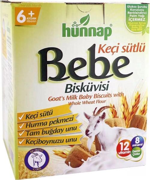 Keçisütlü Vitaminli Bebe Bisküvisi 400Gr