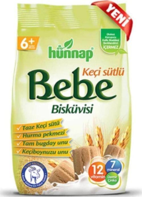 Keçi Sütlü Bebe Bisküvisi 200Gr