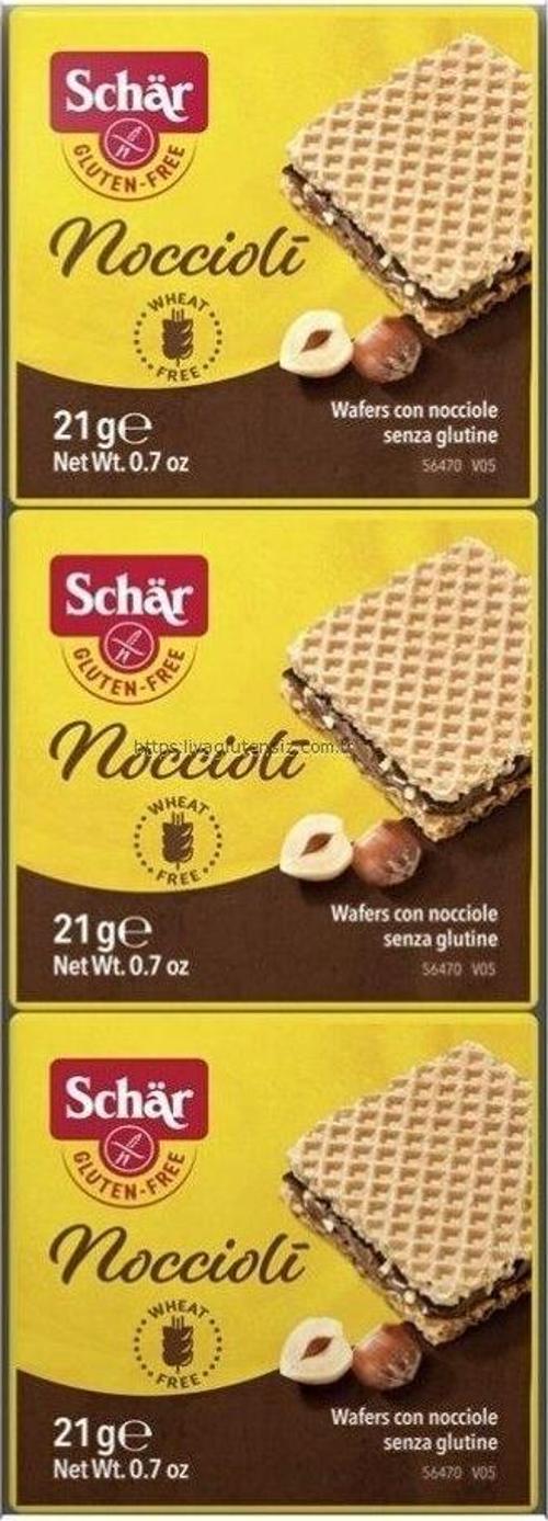 Noccioli Fındıklı Kakaolu Gofret 3X21 Gr