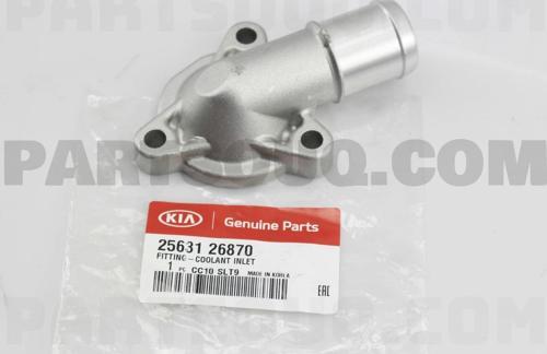 Termostat Kapagı Üst Termostat Yuvası : Üst Kore Accent Era 1,6 Benzın 2006- (Oem No: 2563126870)