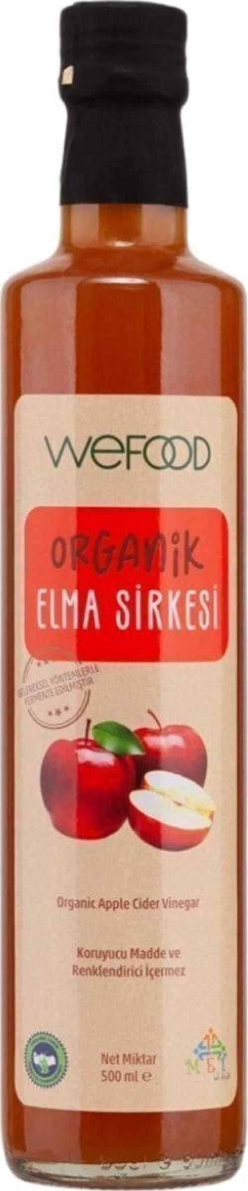 Organik Elma Sirkesi 500 Ml