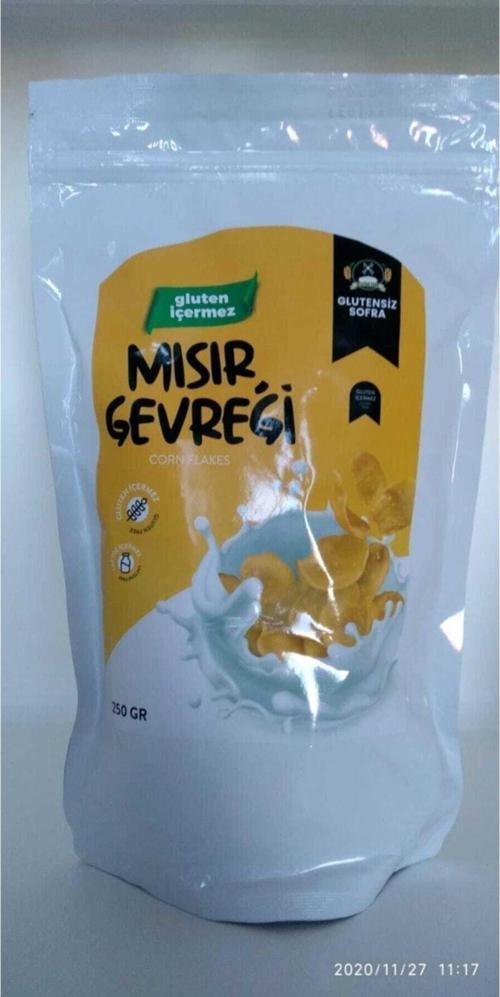Glutensiz Mısır Gevreği 250Gr