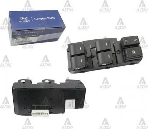 Düğme Cam Açma Elantra Ön 2016-2018 Sol (1 Adet) (Oem No: 93570-F22004X)