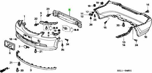 Tampon Demiri Cıty Ön 06-09 (Oem No: 71130-Sel-T10Zz)