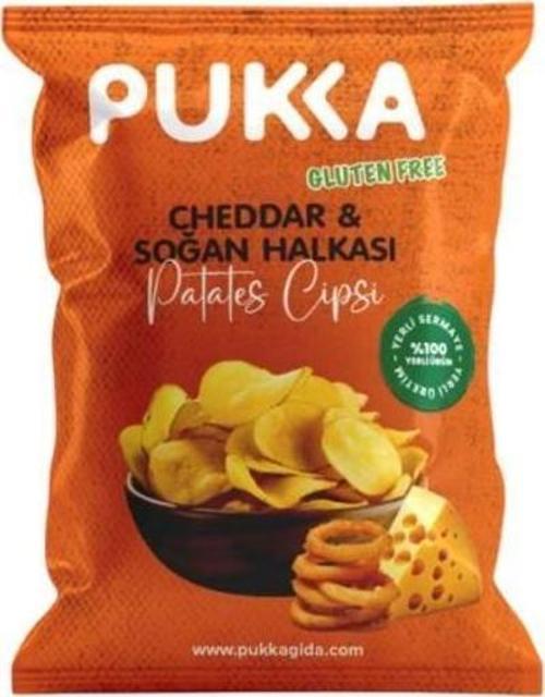 Glutensiz Cheddar & Soğan Halkalı Cips 70 Gr