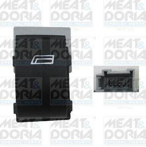 Düğme Cam Açma A3 / A6 02-05 (Tekli) (Oem No: 4B0959855A)