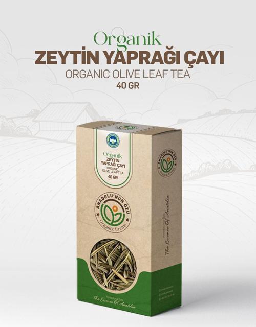 Organik Zeytin Yaprağı Çayı ''40Gr''