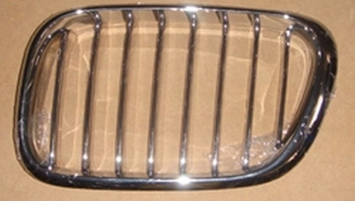 2000-2003 Bmw X5 E53 Ön Panjur Sol Siyah-Nikelaj Çerçeveli (Adet) (Oem No:51138250051)