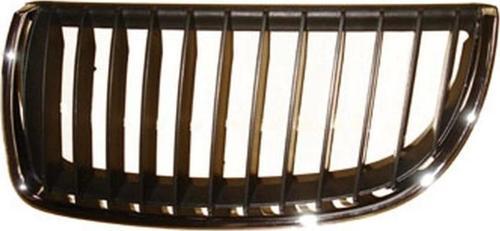 2005-2009 Bmw 3 Serisi Ön Panjur Sol Nikelajlı-Siyah (Tüv)(Tyg) (Adet) (Oem No:51137120009)