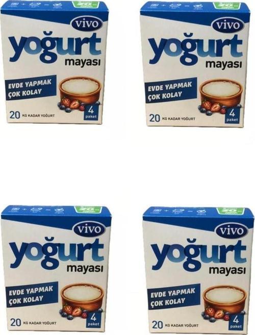 Yoğurt Mayası 4 Lü