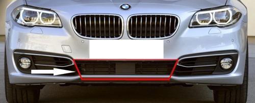 Tampon Ön Orta Izgara Bmw F10 Lcı-F11 Lcı-F18 Lcı Bm 14-17 (Oem No: Bmw 51117331725)